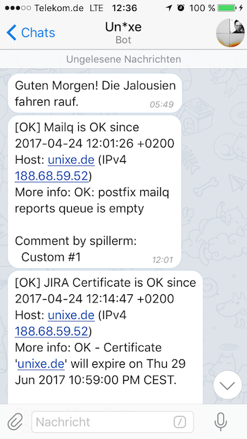 Telegram Notification